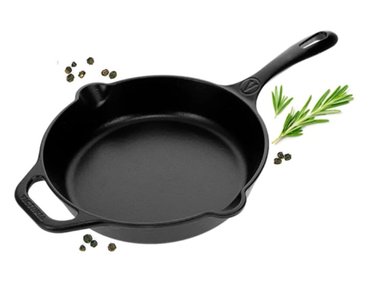 SARTÉN DE HIERRO FUNDIDO 25CM PRECURADA