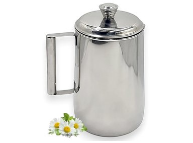 JARRA DE ACERO INOXIDABLE 4L CON TAPA - INOXGLOVIC