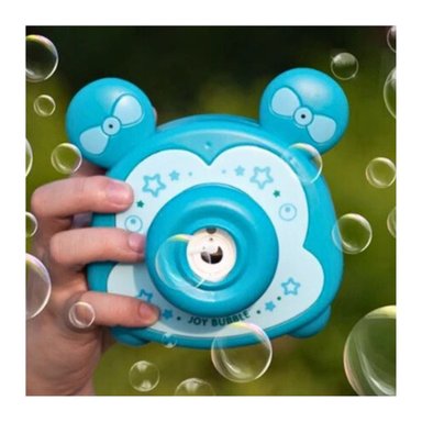 CAMARA DE BURBUJAS MODELO MICKEY LUCES SONIDO JUGUETE NIÑOS - 3