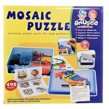 ROMPECABEZAS PUZZLE MOSAICO 490 PIEZAS DIDACTICO JUGUETE EDUCATIVO NIÑOS - 1