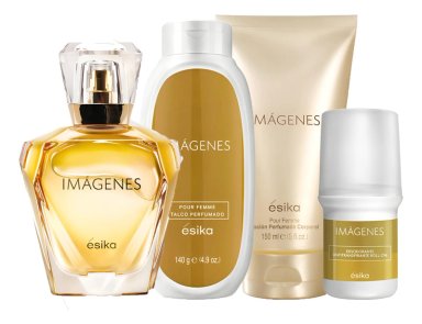 IMÁGENES PERFUME DE MUJER CON DEO TALCO Y LOCION PERFUMADA