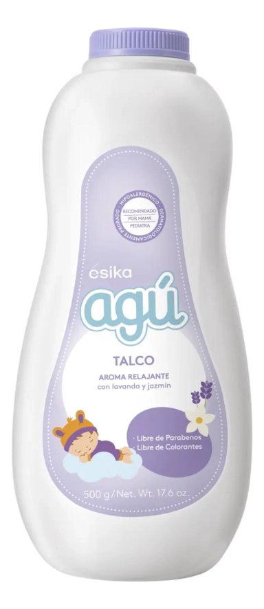 ÉSIKA TALCO PARA BEBÉ AGÚ LAVANDA Y JAZMÍN