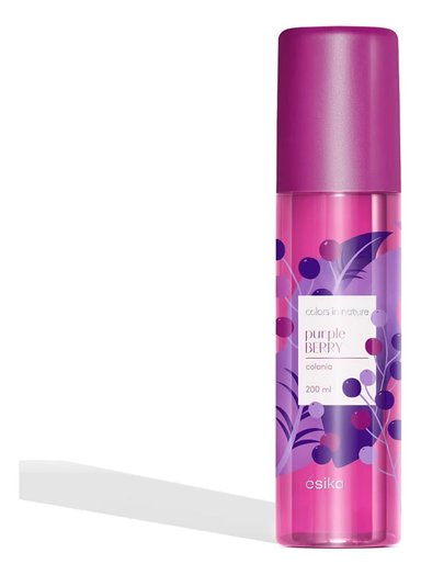 ÉSIKA COLONIA COLORS IN NATURE PURPLE BERRY 200ML