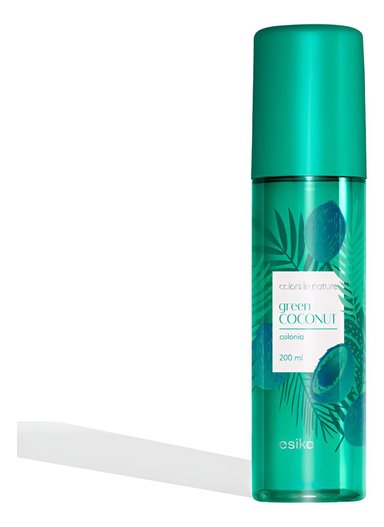 ÉSIKA COLONIA COLORS IN NATURE GREEN COCONUT 200ML
