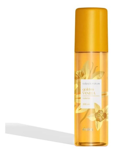 COLONIA COLORS IN NATURE GOLDEN VANILLA VAINILLA DE ESIKA