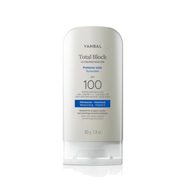 PROTECTOR SOLAR YANBAL TOTAL BLOCK SPF 100 - 80G - 1