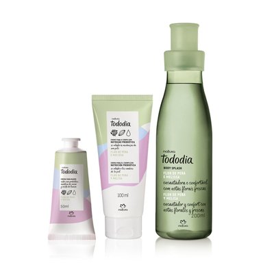 TODODIA FLOR DE PERA Y MELISSA COLONIA CON CREMA CUERPO Y MANOS