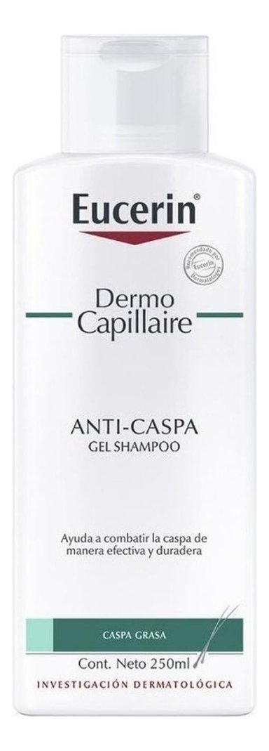 EUCERIN SHAMPOO DERMO CAPILAR ANTICASPA SECO 250ML - 1