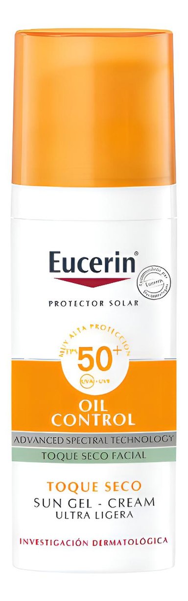 EUCERIN SUN GEL CREMA OIL CONTROL DRY TOUCH FPS-50 50ML - 1