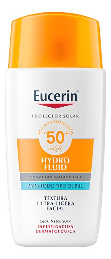 EUCERIN PROTECTOR SOLAR FACIAL HYDRO FLUID FPS50+ 50 ML - 1