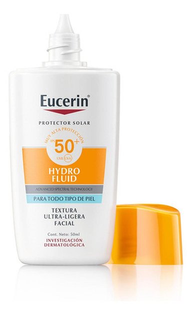 EUCERIN PROTECTOR SOLAR FACIAL HYDRO FLUID FPS50+ 50 ML - 5