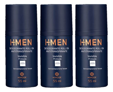 H-MEN DESODORANTE DE HOMBRE ROLL-ON X3 UND - 1