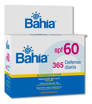 BLOQUEADOR BAHÍA 365 DEFENSA DIARIA SPF60 SACHET 10 G. X 20 - 1