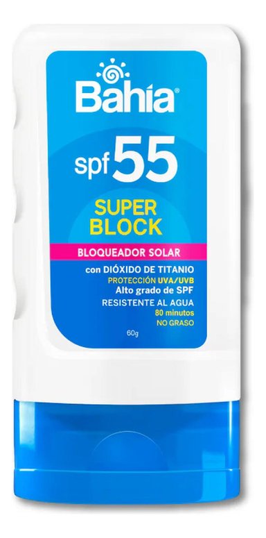 BLOQUEADOR BAHÍA SUPER BLOCK SPF55 60 G - 1