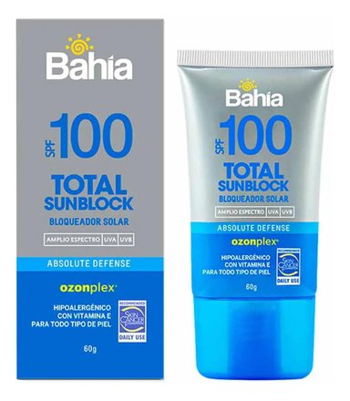 BLOQUEADOR BAHÍA TOTAL SUNBLOCK SPF100 60 G. - 1