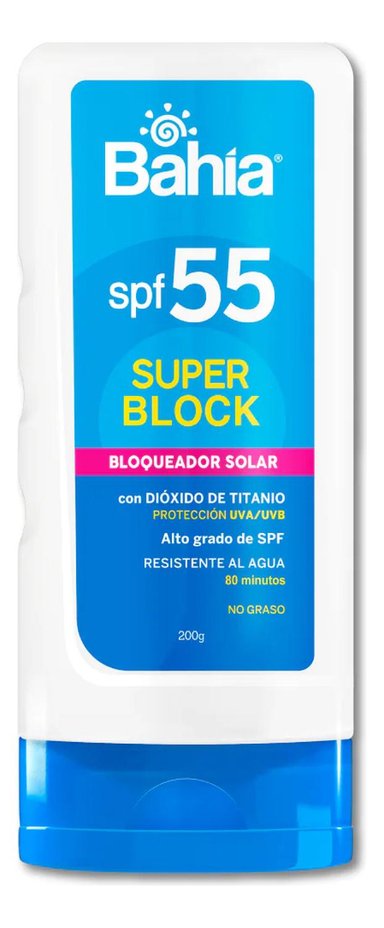 BLOQUEADOR BAHÍA SUPER BLOCK SPF55 200 G - 1