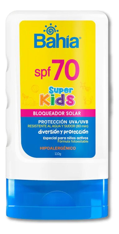 BLOQUEADOR BAHÍA SUPER KIDS SPF 70+ 110 GR - 1