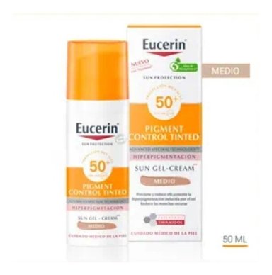 EUCERIN SOLAR PIGMENT CONTROL COLOR TONO MEDIO FPS50 X 50 ML - 2
