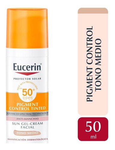 EUCERIN SOLAR PIGMENT CONTROL COLOR TONO MEDIO FPS50 X 50 ML - 3
