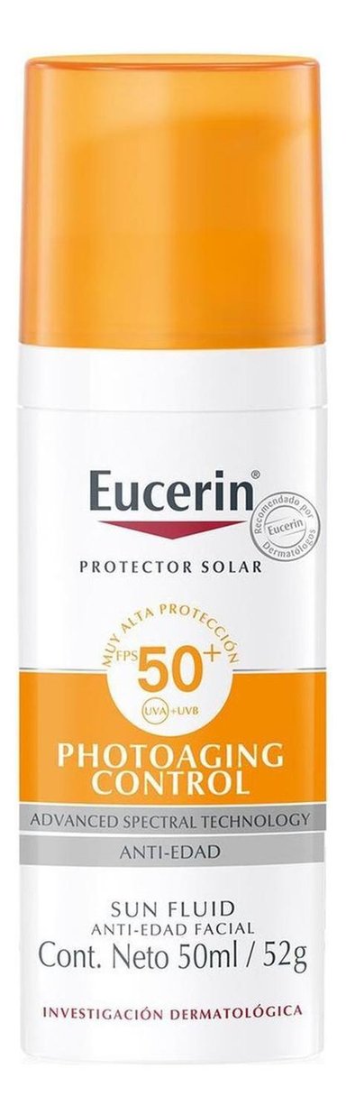 EUCERIN SUN PHOTOAGING CONTROL FPS 50+ 50ML PROTECTOR SOLAR - 1