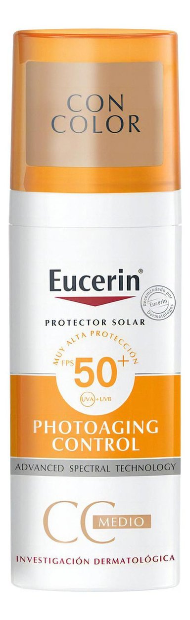 EUCERIN PROTECTOR SOLAR FACIAL PHOTOAGING FPS50 MEDIO 50ML - 1