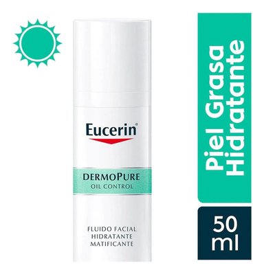 FLUIDO FACIAL MATIFICANTE EUCERIN DERMOPURE 200ML - 1