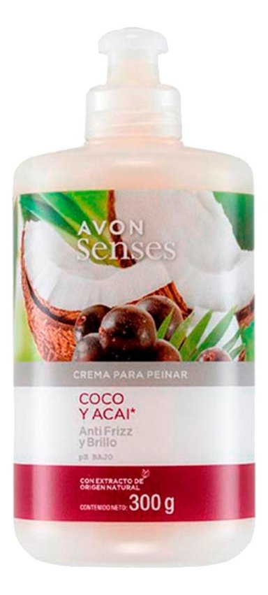 AVON CREMA PARA PEINAR COCO Y ACAI 300G - 1