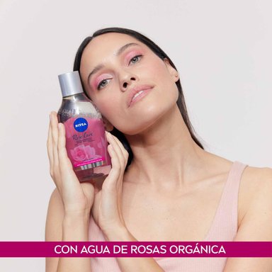 AGUA MICELAR BIFÁSICA NIVEA ROSE CARE 400 ML - 3