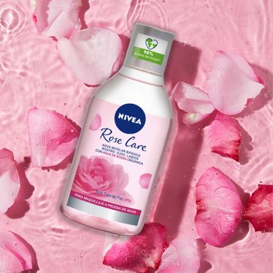 AGUA MICELAR BIFÁSICA NIVEA ROSE CARE 400 ML - 5