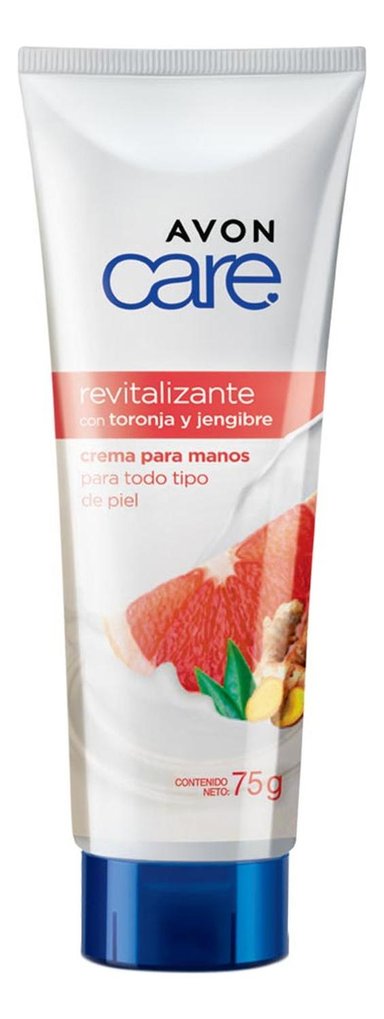 CREMA PARA MANOS TORONJA Y JENGIBRE AVON CARE 75G - 2