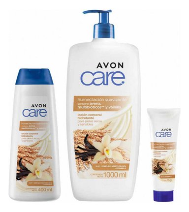 KIT X3 AVON CARE AVENA Y VAINILLA CREMA C Y MANOS - 2