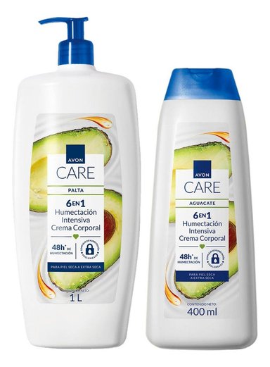 KIT X2 AVON CARE HIDRATANTE PARA EL CUERPO ACEITE DE PALTA 1 - 1