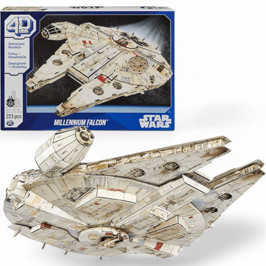 STAR WARS: 4D BUILD - MILLENNIUM FALCON (223 PIEZAS) - 1