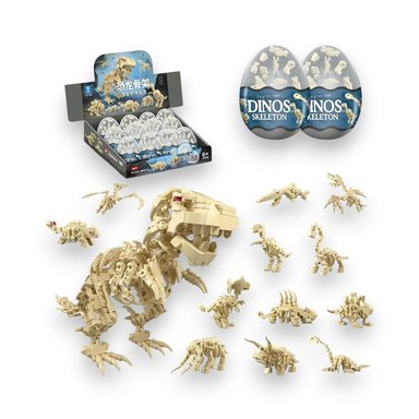 BLOQUES DE CONSTRUCCIÓN DINO SKELETON