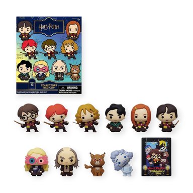 HARRY POTTER SERIES 13 3D FOAM BAG CLIP