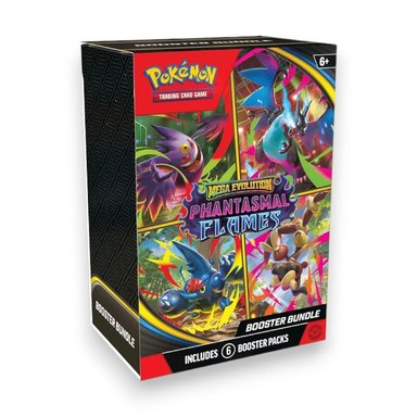 POKEMON TCG MEGA EVOLUCIÓN LLAMARADAS FANTASMALES BOOSTER BUNDLE (ESPAÑOL)