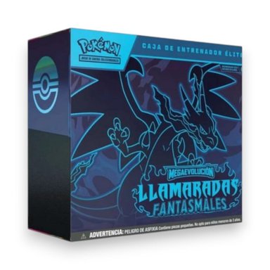 POKEMON TCG: MEGA EVOLUCIÓN LLAMARADAS FANTASMALES CAJA DE ENTRENADOR ELITE (ESPAÑOL)