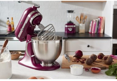 BATIDORA DE PEDESTAL KITCHENAID ARTISAN PLUS BEETROOT 4.8 LT - 5