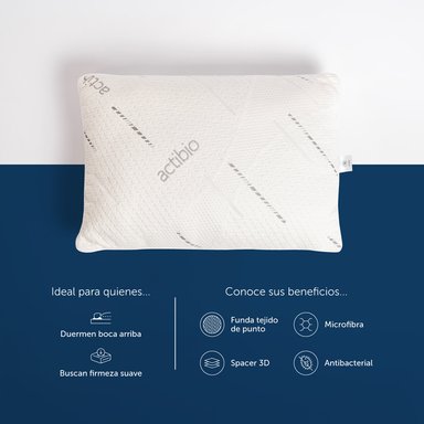 PACK X2 ALMOHADAS ACTIBIO 70X50CM - 3