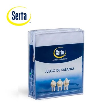 JUEGO DE SÁBANAS SERTA 2 PLAZAS - 4