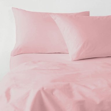 JUEGO DE SÁBANAS DRIMER ALGODÓN 220 HILOS ROSE 2 PLAZAS