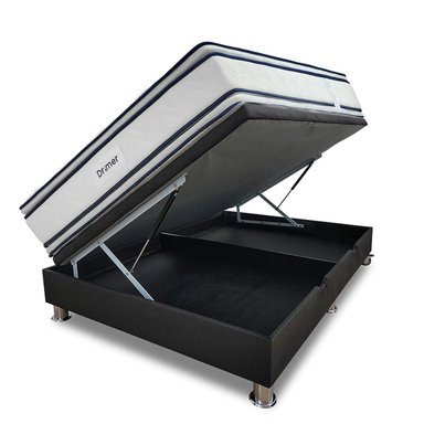 CAMA PRACTIBOX FIAMMA ANTISTRESS 2 PLAZAS GRIS