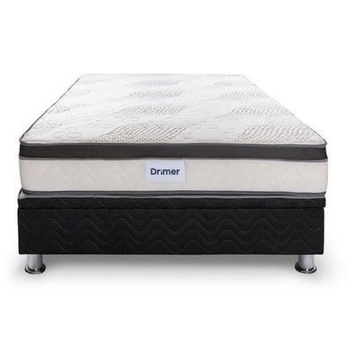 Cama Practibox Drimer Pocket Aero Látex Queen Size Gris - 4
