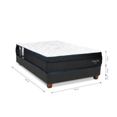 Cama Americana Drimer Pocket Aero Látex 2 Plazas - 2