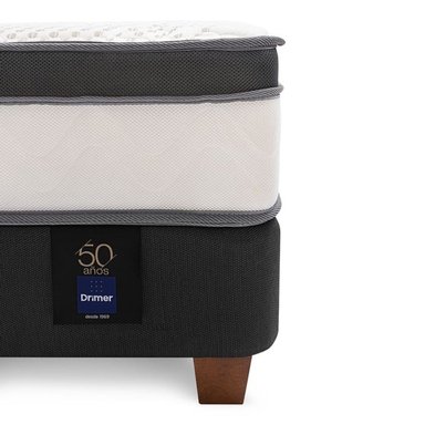 Cama Americana Drimer Pocket Aero Látex 2 Plazas - 6
