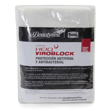 PROTECTOR DE ALMOHADA IMPERMEABLE HEIQ VIROBLOCK QUEEN - 2