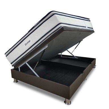 CAMA PRACTIBOX FIAMMA ANTISTRESS 1.5 PLAZAS MARRÓN