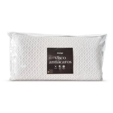 ALMOHADA VISCO ANTIÁCAROS KING (80X40 CM)