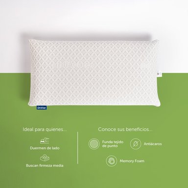 ALMOHADA VISCO ANTIÁCAROS KING 80X40 CM - 4