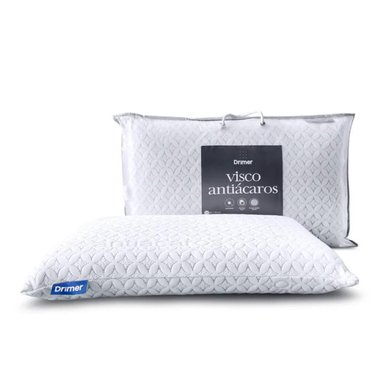 PACK ALMOHADA VISCO ANTIACAROS ESTANDAR 60X40CM